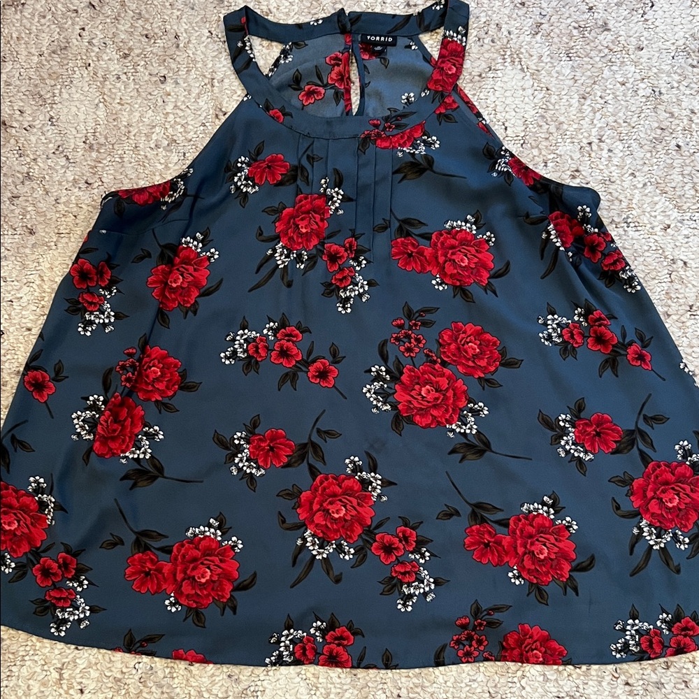 TORRID Floral Sleeveless Top